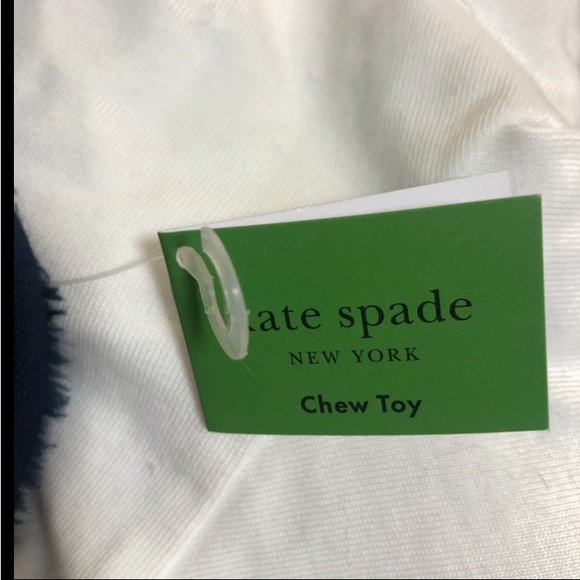 💙 Kate Spade Dog Toys repeat with squeaker! Great gift 🎁 - Picture 3 of 3